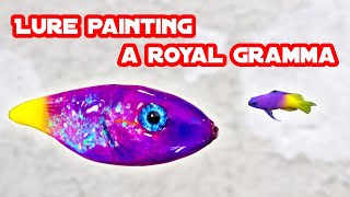 DIY Fishing Lures: Painting a Stunning Royal Gramma Jerkbait