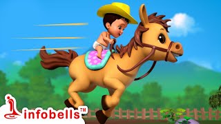 Chal Mere Ghode Chal Chal Chal & much more | Hindi Rhymes Collection for Children | Infobells