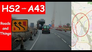 NEW A43 Viaduct Under Construction - BRACKLEY