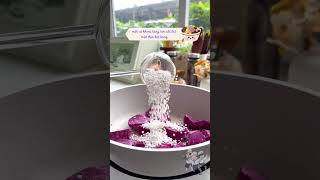 Chè khoai lang bột báng #food #shorts | Mê Nấu Ăn