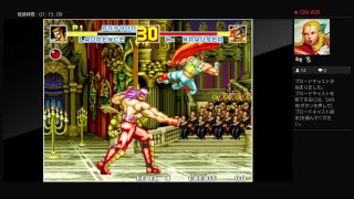 ガロスペ　ローレンス　ワンコインクリア挑戦 part1 【餓狼伝説スペシャル】【fatal fury special】