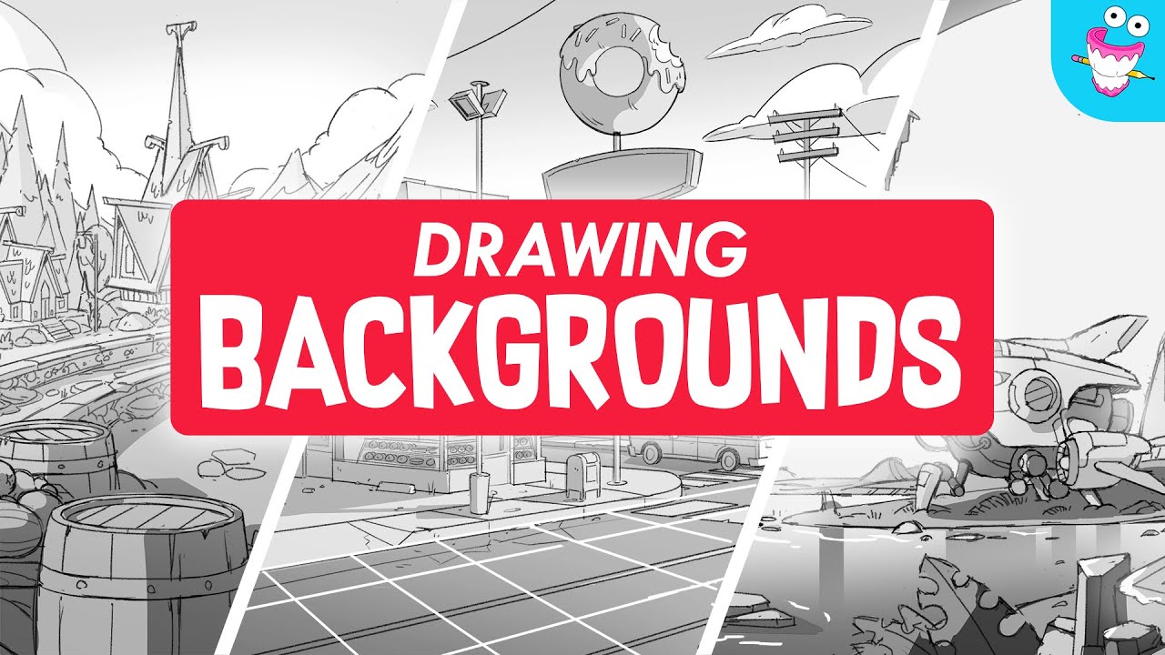 Tips For Drawing Backgrounds Youtube