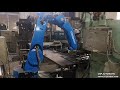 crobotp robot barbecue grill handling spot welding