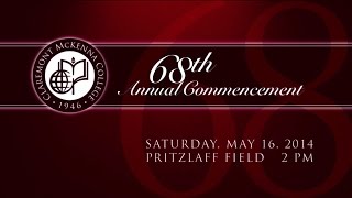 Claremont McKenna College Commencement 2015