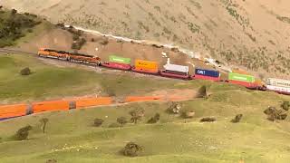 Intermodal loop over at Tehachapi