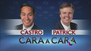 Intenso fue el debate migratorio entre Castro y Patrick en Texas