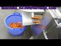 红萝卜清洗去皮机，carrot ginger washer u0026peeler，carrot washing u0026peeling machine