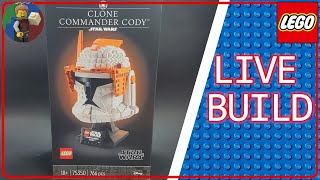 Lego Star Wars - Live Build Clone Commnader Cody Helmet 75350