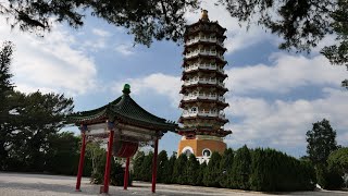 日月潭慈恩塔登高望遠,飽覽湖光山色Sun Moon Lake Ci'en Pagoda,having a magnificent view of the lake_20221012