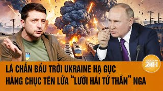 Thời sự quốc tế 1/1: Lá chắn bầu trời Ukraine hạ gục hàng chục tên lửa “lưỡi hái tử thần” Nga