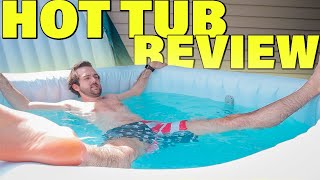 Inflatable Hot Tub HONEST Review! Bestway, Coleman, etc.