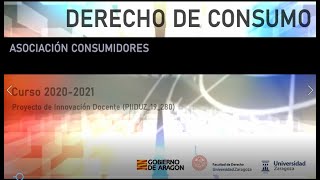 Asociaciones de CONSUMIDORES| Consumer LAW Tube