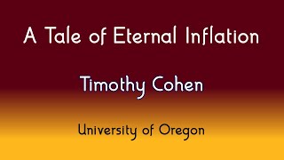 HE Seminar - 4/29/22 - Timothy Cohen - University of Oregon