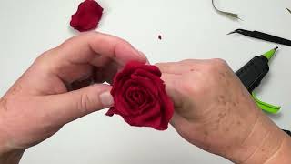 Create A Beautiful Felt Rose & Bud