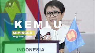 Kemlu Seminggu 12 - 18 Juli 2021: Covax AMC, KTT GNB, ASEAN-US FM Meeting, Berita Perwakilan