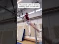 calisthenics athletes are another breed 😳 gymnastics gymnast sports gym fail fails ncaa