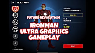 Marvel Future Revolution Ironman Gameplay - Ultra Graphic - iPad Pro #ipadpro