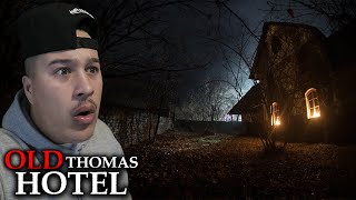 THE HAUNTED MANSION OF GHOST CHILDREN **OLD THOMAS HOUSE HOTEL**  (THEY COME OUT AT NIGHT)