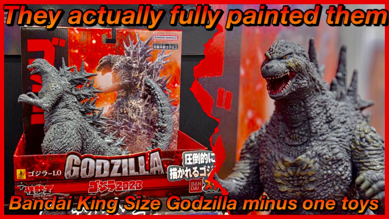 Bandai Reveals New Images For GODZILLA Minus One Toys King Size. 😨 ...