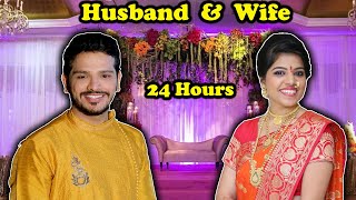 Living Like HUSBAND & WIFE For 24 Hours Challenge | Hungry Birds