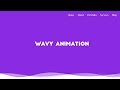 Pure CSS Wavy Background Animation | CSS Animation Examples