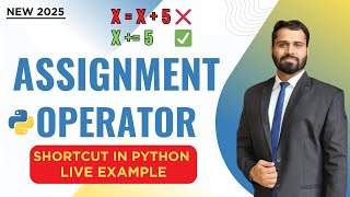 Python Assignment Operators Explained | Learn with Live Coding Examples (Beginner to Pro 2025)