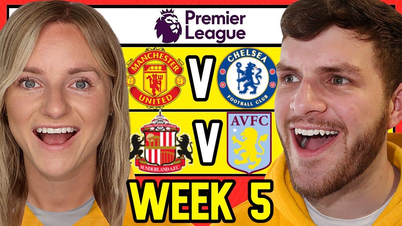 Premier League Week 5 Predictions Youtube