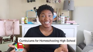 High School Homeschool Curriculum || Curriculums we used for high school