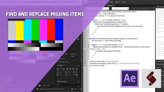 After Effects Scripting Tutorial: Find and Replace Missing Items