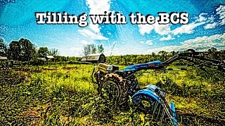 Tilling with a BCS Tractor