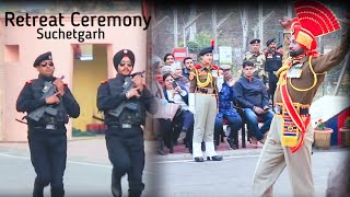 Suchetgarh Retreat Ceremony // Suchetgarh  border // Suchetgarh Border RS Pura // Suchetgarh parade