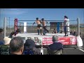 鳥取だらずプロレス ‪鈴ヶ野‬大会第2試合 2019.11.2 鈴ヶ野駐車場特設リング