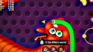 worms zone io//kill biggest worm//snake game//saamp wala game//slither snake game//wormszone.io