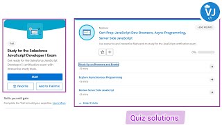 Study for the Salesforce JavaScript Dev I Exam | Browsers, Async & Server-Side JavaScript