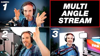 How I Live Stream with Multiple Cameras! Elgato Cam Link Pro + Stream Deck