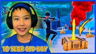 CAN 10 YEAR OLD BOY BEAT FULL SQUAD IN PUBG MOBILE?