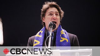 Trudeau heckled at Toronto event marking 1st anniversary of war in Ukraine