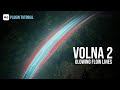 Glowing Flow Lines Animation After Effect | Volna After Effect Plugin | AE Tutorial