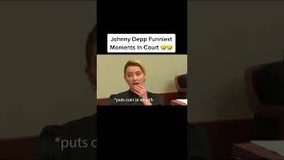 Johnny Depo Funniest Moments In Court 😅😅 #johnnydepp #court  #johnnydepptrial #johnnydeppfans