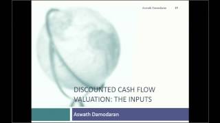 Session 3: DCF Basics and the Risk free rate