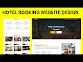 Responsive Hotel Booking Website Using HTML, CSS & JAVASCRIPT | Step-by-Step Tutorial