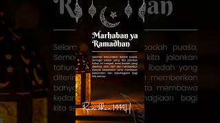 Marhaban Ya Ramadhan 1444H| Daily Islamic Info & Inspiration