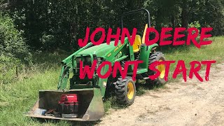 John Deere 4200, 4300, 4400 Thermistor & Tractor Failing to Start. How To Repair.