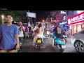 central pattaya nightlife scenes the most famous streets 4k ultra hd 60fps january 3 2025