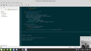 Creating Web Search Engine in Python [100% live coding!]: part5 - creating search web app in flask