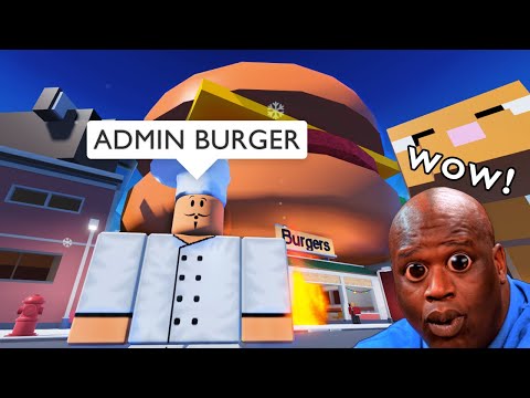 (ADMIN POWERS) ROBLOX Cook Burgers Damay Trolling (FUNNY MOMENTS) #4