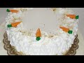 Carrot Cake Design | for beginners | Whippit frosting | MCV's World