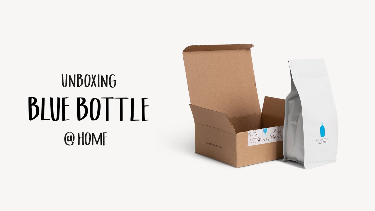 Unboxing Blue Bottle Coffee - Beve Coffee