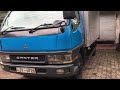 Mitsubishi canter 350 14.5 feet full body lorry 33 engine manual gear contract 0776266130 (කැන්ටර්)