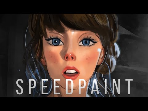 Speed Paint Portrait Study Youtube